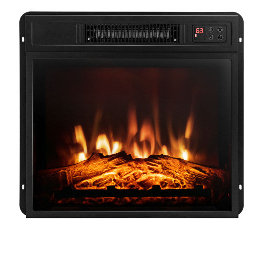 18 Inch Electric Fireplace Inserted with Adjustable LED Flame Online Hot Sale