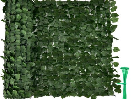 118 x 39 Inch Artificial Ivy Privacy Fence Screen for Fence Decor Online Hot Sale