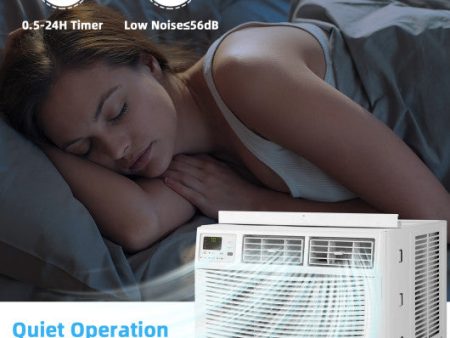 15000 BTU Window Air Conditioner-White For Sale