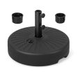 19.5 Inch Fillable Round Umbrella Base Stand for Yard Garden Poolside-Black Online