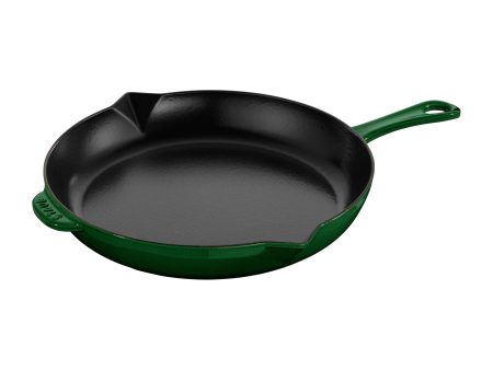 Staub Cast Iron 10-inch Fry Pan - Basil Online Hot Sale