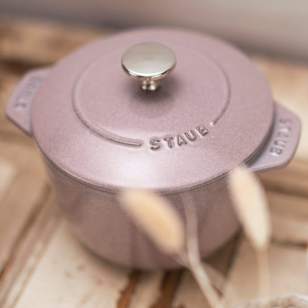 Staub Cast Iron 1.5-qt Petite French Oven - Lilac Hot on Sale