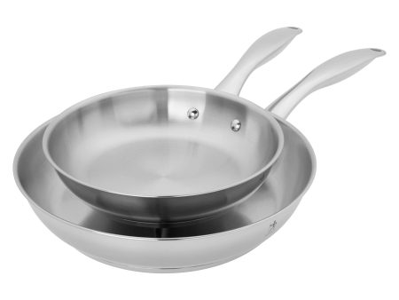 Henckels Aragon 2-pc Stainless Steel Fry Pan Set For Discount