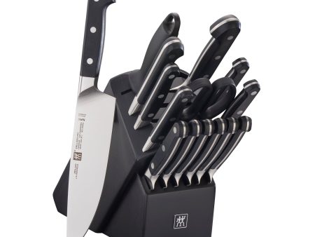 Zwilling Pro 16-pc Knife Block Set - Black Discount