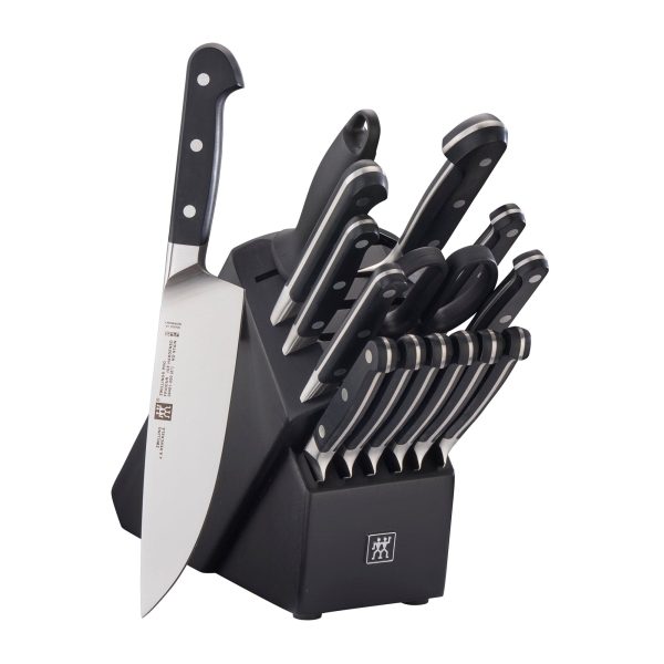 Zwilling Pro 16-pc Knife Block Set - Black Discount