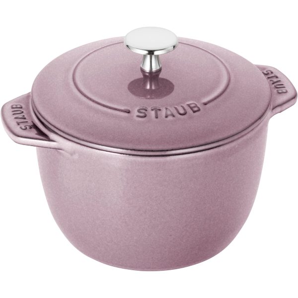 Staub Cast Iron 1.5-qt Petite French Oven - Lilac Hot on Sale