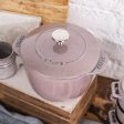 Staub Cast Iron 1.5-qt Petite French Oven - Lilac Hot on Sale